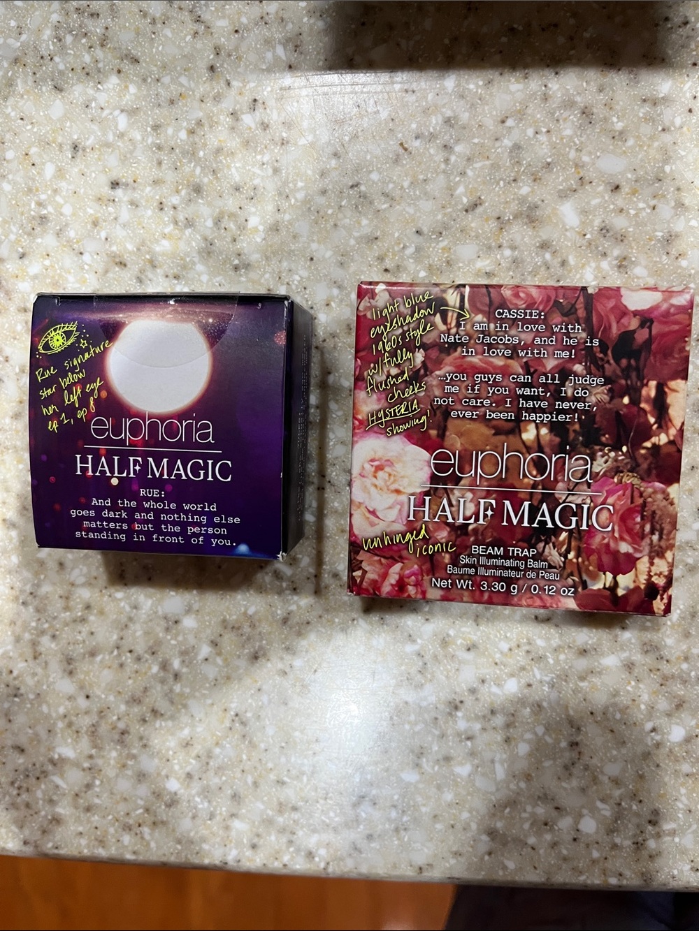 euphoria HALF MAGIC Illuminating Balm & Glitterpuck in Feel something